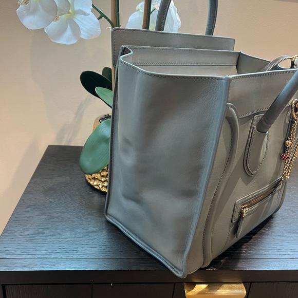 Gorgeous Celine Satchel with original bag charm. - Picture 2 of 9